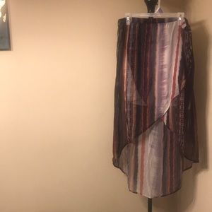Hi low skirt